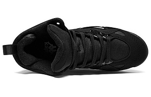 Kappa High Top Vintage Basketball Shoes Women's Black White 1 2625826