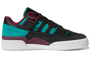 Adidas Forum Exhibit Low Black Crimson Green 1 2625836