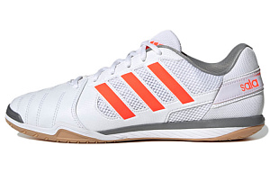 Adidas Top Sala Soccer Shoes Men's Low top White/Orange