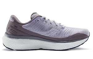 Saucony Triumph 18 Rebound Cushioning Wear-Resistant Slip-Resistant Support Low-Top Running Shoes Women's Light Purple 1 2626161