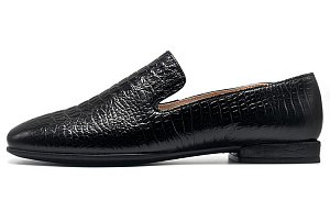 Ecco Annie Series Flat Loafers Women's Black