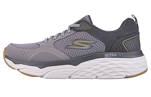 Skechers Max Cushioning Training Shoes Men's Low top Gray/Yellow