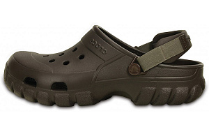 Crocs Minimalistic Wear Resistant Cozy Sports Unisex Brown Sandals