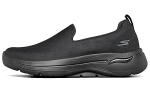 Skechers Go Walk Arch Fit Slip On 'Triple Black' Women's