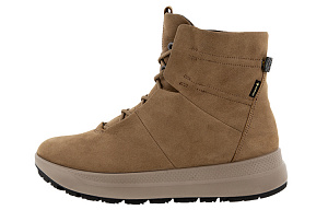 Ecco Slip-Resistant Short Mid-Calf Outdoor Boots Women's Brown