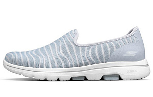 Skechers Go Walk 'Light Silver Grey' Women's