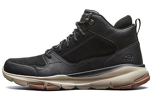 Skechers Soven Mid Top Casual Shoes Men's Black