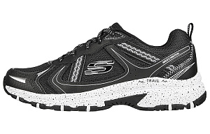 Skechers Hillcrest Vast Adventure Low Top Running Shoes Women's Black White
