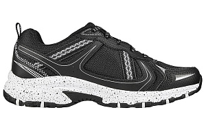 Skechers Hillcrest Vast Adventure Low Top Running Shoes Women's Black White 1 2627008