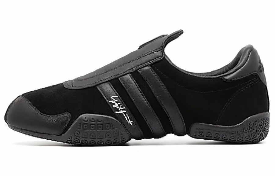 Y-3 Regu Low-Top Casual Shoes Women's Charcoal Black