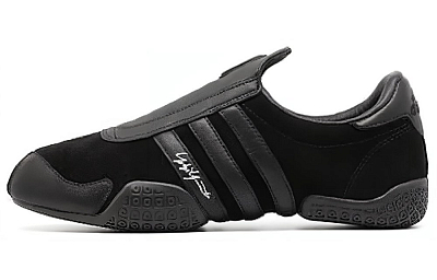 Y-3 Regu Low-Top Casual Shoes Women's Charcoal Black