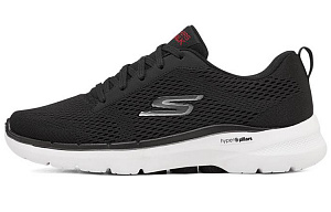 Skechers Go Walk 6 Avalo Lace Up 'Black'
