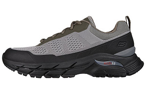 Skechers ARCH FIT BAXTER Low Top Casual Shoes Men's Gray Black