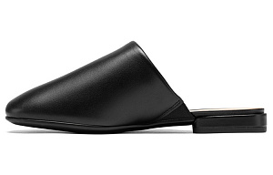 Ecco Annie Square Toe Collection Slippers Women's Black
