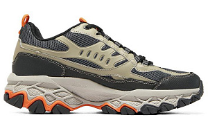 Skechers ARCH FIT AKHIDIME Low Top Casual Shoes Men's Gray Black 1 2627855