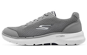 Skechers Go Walk 6 Low Top Casual Shoes Men's Gray