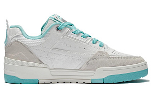 LiNing Qi Tian Anti-Slip Wear-Resistant Low-Top Skateboard Shoes Women's White Green 1 2628554