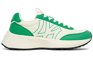 MLB Chunky Jogger Chunky Sneakers Unisex Low top White/Green 1 2628725