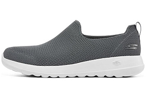 Skechers GO WALK Ma Low Top Casual Shoes Men's Charcoal Gray