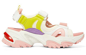 Skechers Stamina V2 SpongeBob Mecha Sandal Beach Sandals Women's White Pink 1 2628928