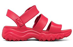 Skechers D'LITES Series Beach Sandals Women's Red 1 2629053