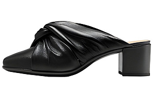 Ecco Wrap toe Slippers Women's Black