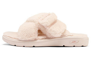 Skechers ARCH FIT LOUNGE Rubber Sole Quick Dry Slide Slippers Women's Light Pink