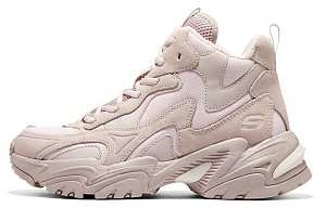 Skechers Stamina V2 High Top Casual Shoes Women's Nude Pink