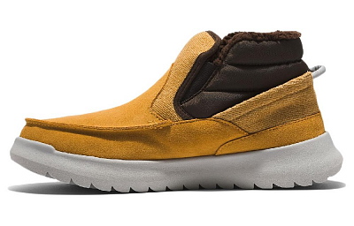 Timberland EZ LOUNGE Abrasion-Resistant Ankle-Length Outdoor Boots Yellow White