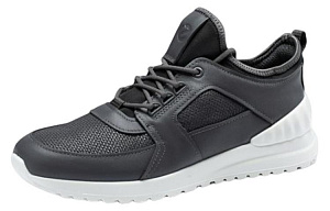 Ecco Low-Top Casual Shoes Men's Magnet Gray 1 2630951