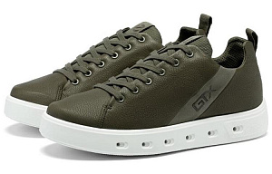 Ecco Street 720 Series Stylish Skateboarding Shoes Men's Army Green 1 2630987