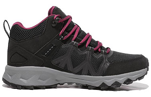 Columbia Wear-Resistant Slip-Resistant Mid-Top Outdoor Shoes Women's Black 1 2631809