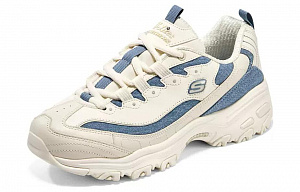 Skechers D'LITES 1.0 'White Blue' Women's 1 2631862