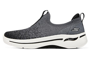 Skechers Go Walk Arch Fit Low Top Casual Shoes Women's Black White