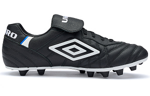 Umbro Speciali FG Rubber Long Studs Natural Ground Non-slip Lightweight Soccer Shoes Men's Black White 1 2632537