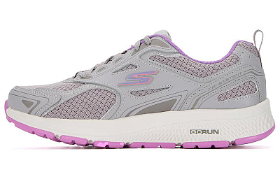 Skechers Go Run 'Grey Purple' Women's