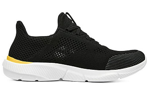 Skechers Ingram Low Top Casual Shoes Men's Black Yellow 1 2632973