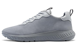 Ecco Fit For Action Casual Shoes Men Low-Top Concrete Gray