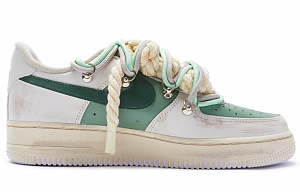 Nike Air Force 1 Anti Slip Wear Resistant Low Top Skateboard Shoes Men's Jasper Beige 1 2633229