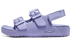 Skechers Rubber Sole Slide Slippers Women's Purple