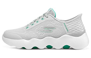 Skechers Go Walk Massage Fit 'Grey Aqua' Women's