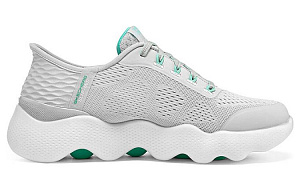 Skechers Go Walk Massage Fit 'Grey Aqua' Women's 1 2634438