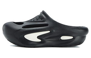 FILA FUSION Shell Slippers 'Black' Women's