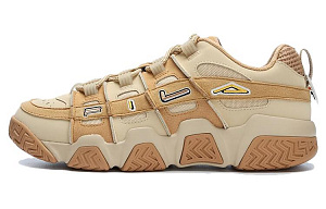 FILA FUSION BUSTER Puffy Shoes Low top Basketball Shoes Men's Brown