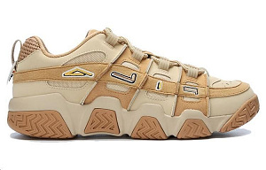 FILA FUSION BUSTER Puffy Shoes Low top Basketball Shoes Men's Brown 1 2634598