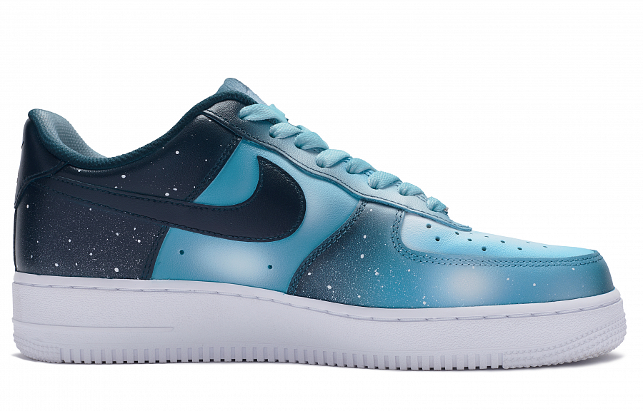 Nike Air Force 1 Low 811 Manufacturing, Galaxy, Special Shoe Box Low Top Skateboard Shoes Men's Blue White купить в интернет-магазине Yoocart с быстрой доставкой по России.