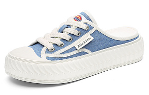 Dickies Breathable And Lightweight Low Top Canvas Shoes Women's Blue 1 2634924