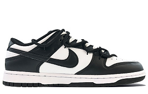 Nike Dunk Anti-Slip Wear-Resistant Low-Top Skateboard Shoes Men's Black White Green 1 2634955