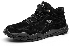 Jeep Mid Top Outdoor Shoes Men's Black 1 2635288