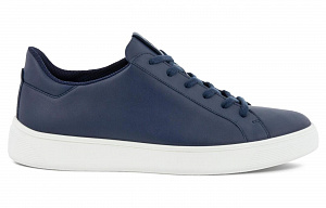 Ecco Street Fun Break Stylish Skateboarding Shoes Men's Dark Blue 1 2635564